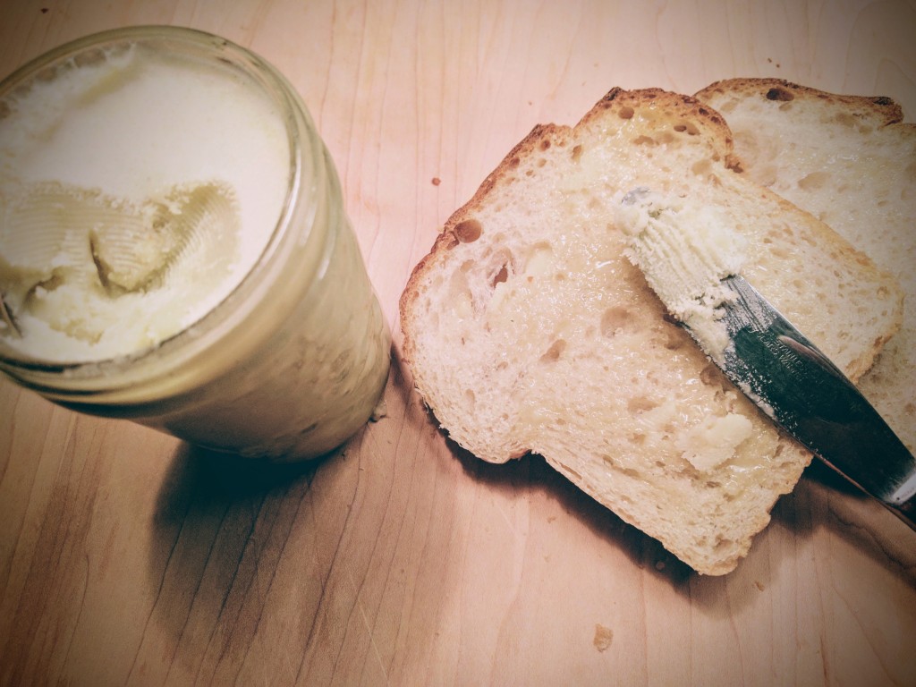Recette // Le beurre végétal